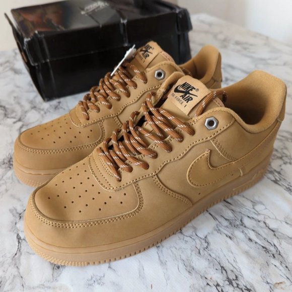 Nike Air Force One Wheat Flax Brown